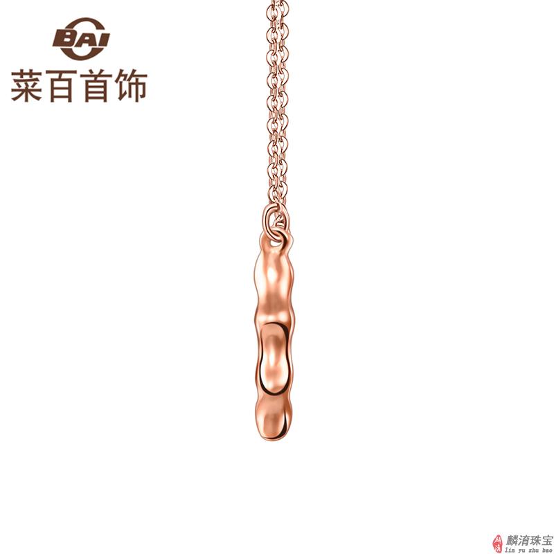 彩白金项链价格、彩白金项链款式及图片